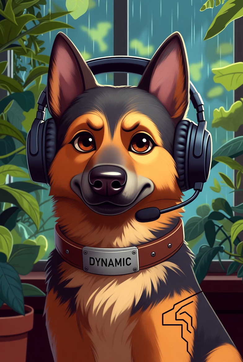 Dynamic mascotte